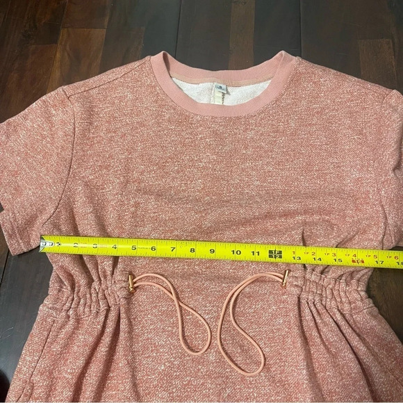 Uncle Frank Tshirt Dress Size Small Pockets Heather Pink A Line - Picture 5 of 8
